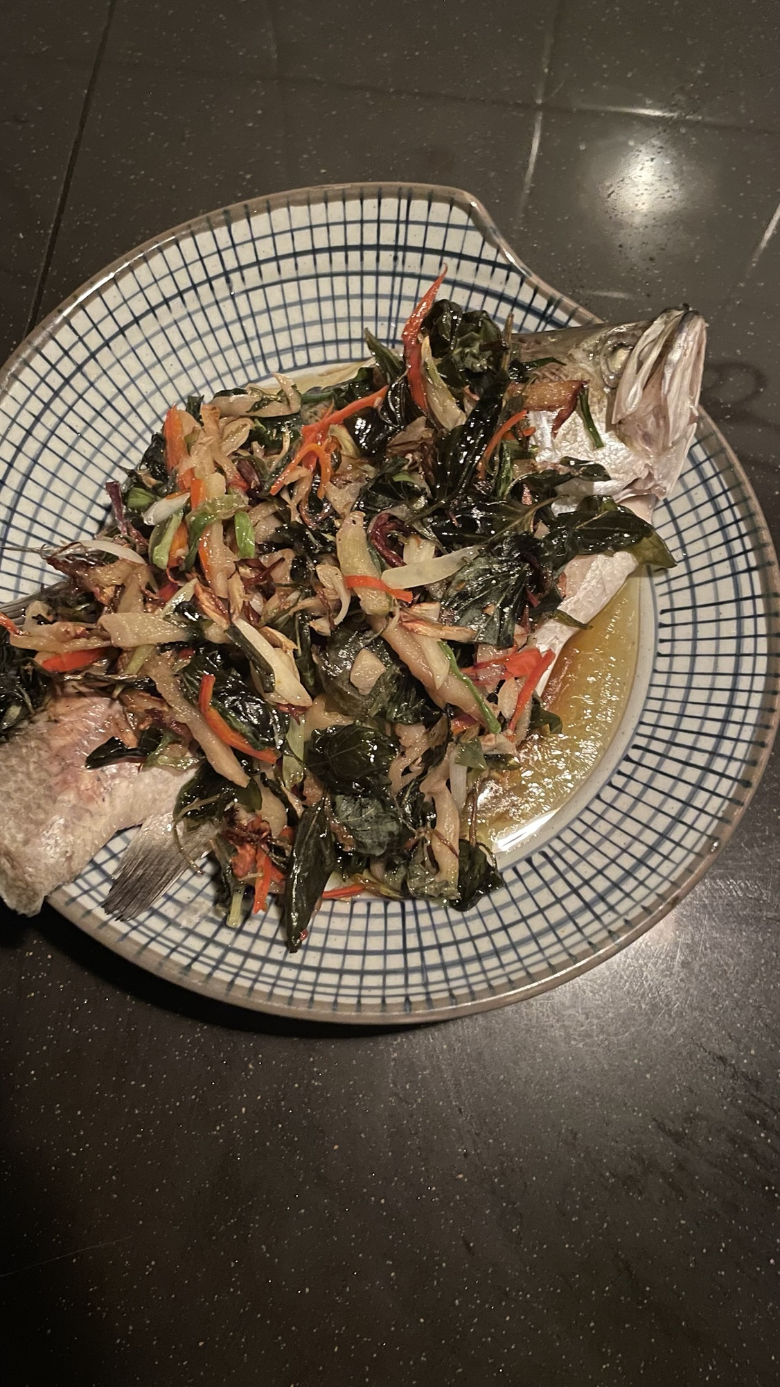 Chinese-style Steamed Siakap