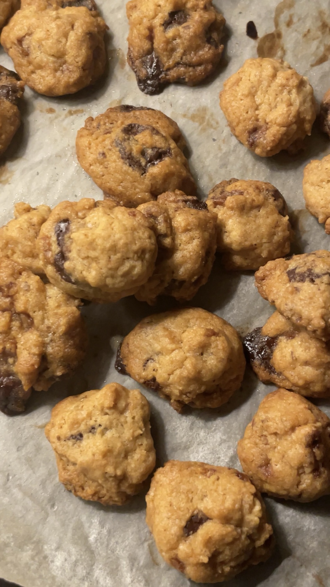 Famous Amos Style, Crunchy Chocolate Chip Cookies