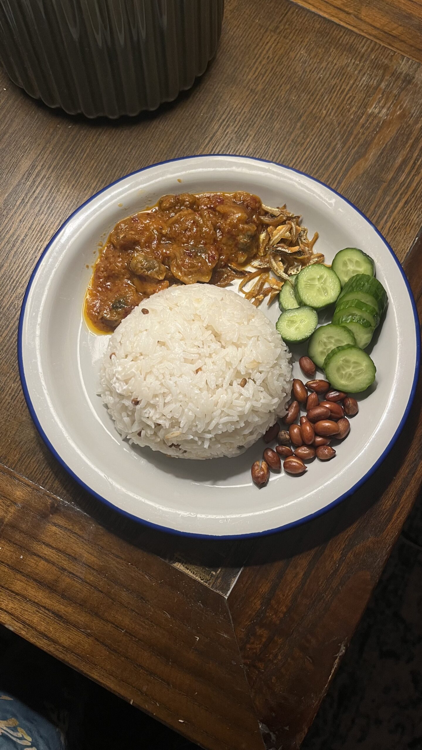 Nasi Lemak Sambal Kerang
